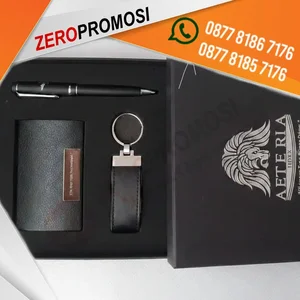 Paket Souvenir 3 in 1 Model 305 dengan Branding Custom