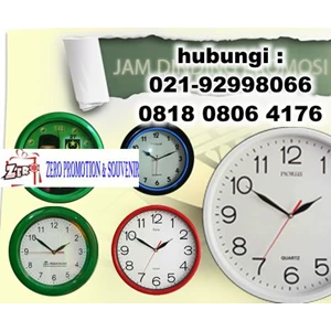  Aneka Wall Clock For Promotions And Souvenirs