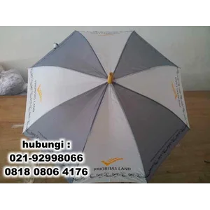 Payung Promosi Cepat Berkualitas  Lipat Standart Golf Tumpuk