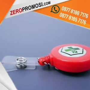 Yoyo ID Card Doff Custom Logo untuk Souvenir