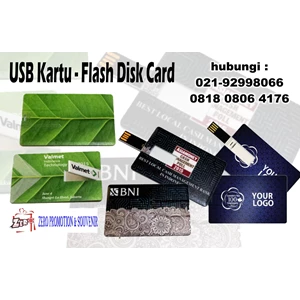 Usb Kartu Flash Disk Card Barang Promosi