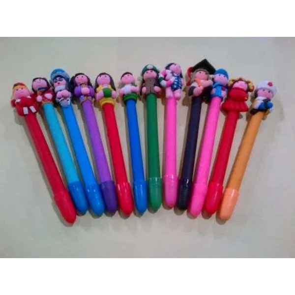 Souvenir Pulpen Boneka unik dan lucu tangerang