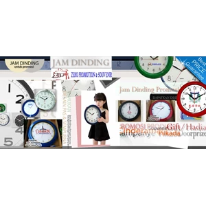 PROMOTIONAL WALL CLOCKS MAKE A WALL CLOCK FOR PROMOTION IN TANGERANG