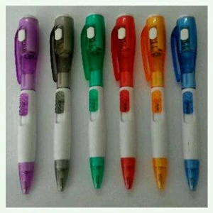 Senter Pulpen Penlight LED SENTER Pen Souvenir Pen Gifts Promotion Pen Merchandise Pen Promosi  Pen Hadiah Perusahaan