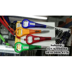 SOUVENIR PULPEN PEMBUKA TUTUP BOTOL 