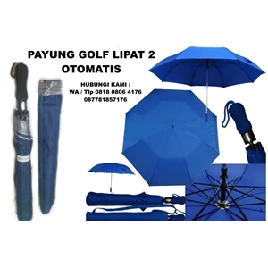 Golf Umbrella Fold Two Automatic 