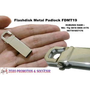 Flashdisk Metal Padlock Fdmt19 Usb Metal Hook 