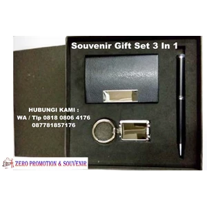 Souvenir Gift Set 3 In 1  Gift Set Promosi 