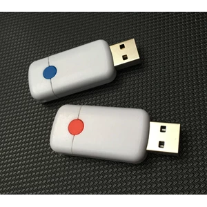 Promotional Usb Flash Disk Fdpl35 White Red 4 Gb
