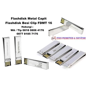  Usb Flash Disk Metal Capit Flashdisk Besi Clip Fdmt 16 