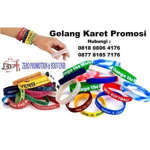 Corporate Promotional Items Promotional Rubber Bracelet 