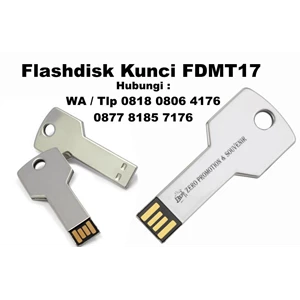Usb Flash Disk Souvenir Kunci Fdmt17  Usb Metal Key Segi 