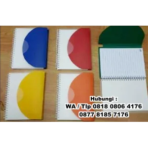 Large Plastic Scrap Blocknote Spiral Agenda Promotion 