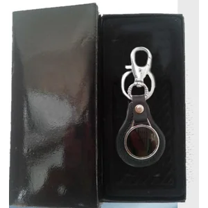 Barang Promosi Perusahaan Gantungan Kunci Stainless Kulit Gka01 