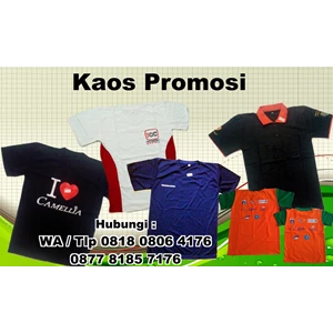 Barang Promosi Perusahaan Kaos Promosi Polo Tshirt Promosi Seragam 