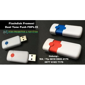 Usb Flash Disk Promosi Dual Tone Push Fdpl35