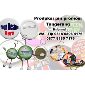  Barang Promosi Perusahaan Produksi Pin Gantungan Kunci Pin 