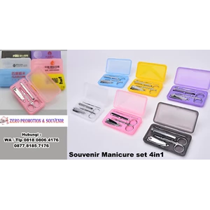 Souvenir Manicure Set 4In1 Peralatan Kecantikan