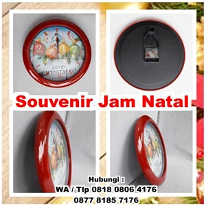 Souvenir Jam Natal Jam Promosi Dinding Natal 