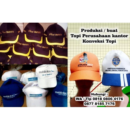 Dari Konveksi Topi Promosi Di Tangerang  Souvenir Topi 2