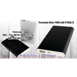 Power Bank Metal 8000 Mah Kode P80al14