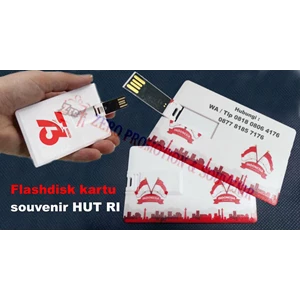Barang Promosi Perusahaan Flashdisk Kartu Souvenir 17 Agustus Hut Ri 