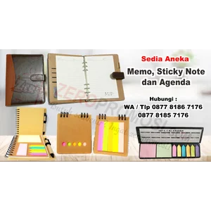 Kertas Memo & Sticky Notes Custom Dengan  