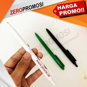 Souvenir Pulpen Promosi Balpoint Hotel Custom Logo