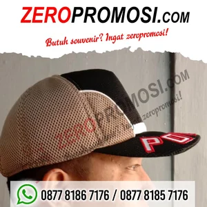 Topi Seragam Double Mess Topi Promosi Jaring Sepatu