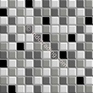 Keramik Mozaik Kaca Ukuran 30 X 30 Hitam