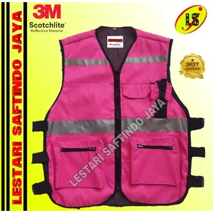 ROMPI SAFETY PROYEK TASLAN TERBARU WARNA PINK