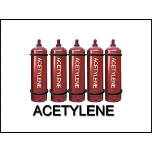 Tabung Cylinder Gas Asetilin  c2h2  40 Liter