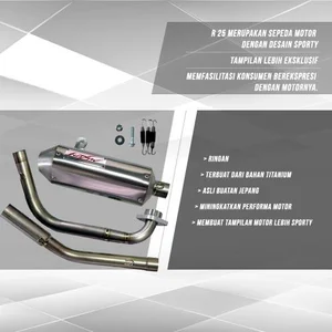 HITMAN MUFFLER TITANIUM R25 