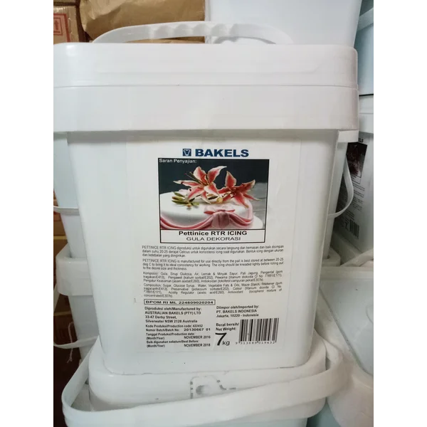 Gula Dekorasi Kue Merk Bakels 