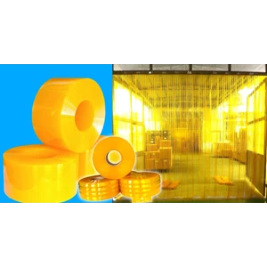 Tirai PVC Kuning Curtain