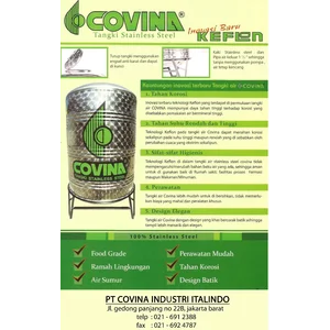 Tangki Air Stainless Steel COVINA CT-500