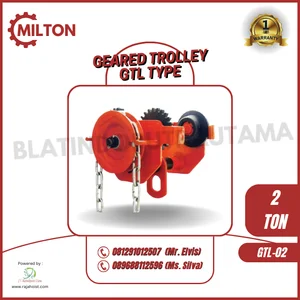 GEARED TROLLEY MILTON 2 T X 5 M