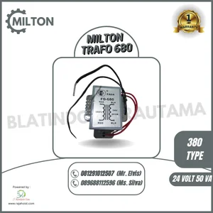 TRANSFORMER HOIST MILTON 680 TYPE 380-24 V (50VA)