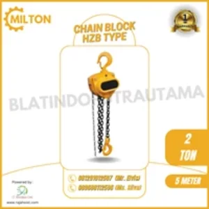 CHAIN BLOCK MILTON 2 TON X 5 METER 