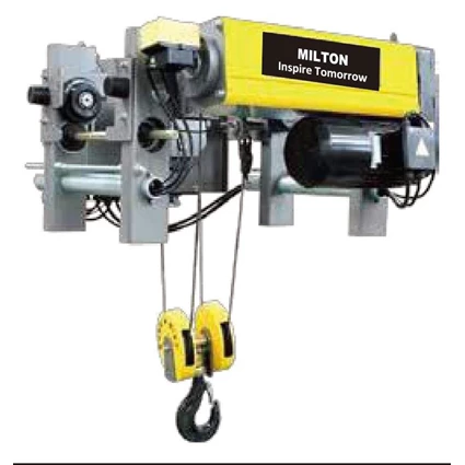 From wire rope hoist capacity 6.3 tons 9 meters MILTON 3