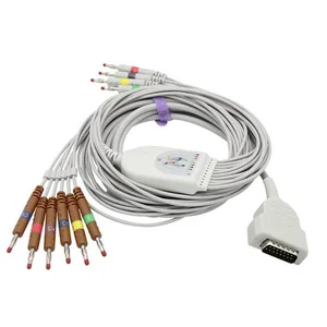 Kabel EKG 10 Lead Compatible untuk GE Medical
