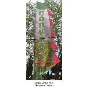 Sablon Umbul umbul kain 