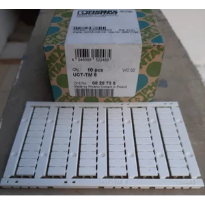 Phoenix Contact 0828736 UCT-TM 6 UCT-TM6 Marker Terminal Blocks