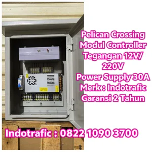 Lampu Traffic Light Controller Pelican Crossing