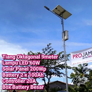 Hokistar 60W Solar Cell PJU LED Street Light