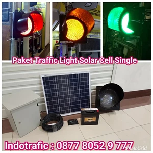 LED Traffic Light WL Single Solar Cell 50WP