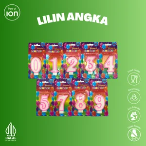 Lilin Angka Ulang Tahun / Lilin Ulang Tahun / Birthday Candle - LK
