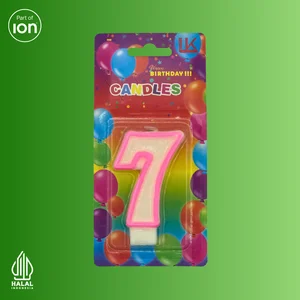 Lilin Angka Ulang Tahun / Lilin Ulang Tahun / Birthday Candle - LK