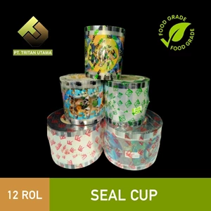 Sealer plastik Pop Es Ukuran 1000 Cup