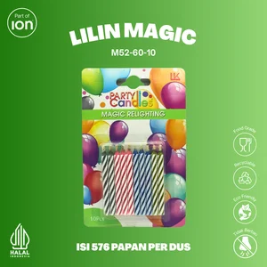 Lilin Ulang Tahun Warna MAGIC M52-60-10